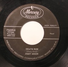 Rockabilly - 45 Jimmy Minor - Death Row / Si Triste Sur Mercury