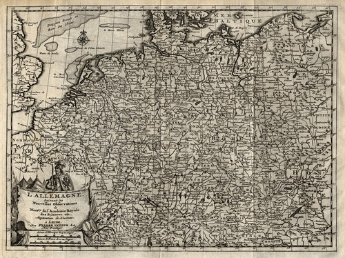 Allemagne original gravure sur - allemagne,