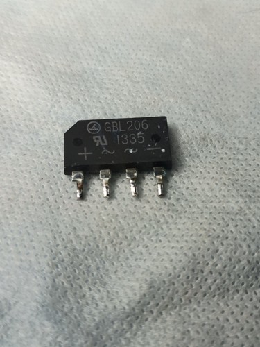 Pont diode gbl206 - ⚡pont,