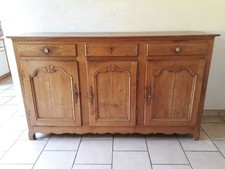 Buffet bas ancien merisier - buffet, en