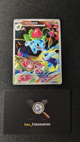 Carte pokémon herbizarre - carte,