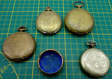 lot 5 montres à gousset en