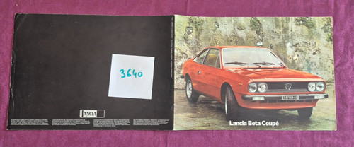 3640 lancia beta - /,