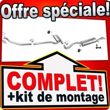 Ligne pot d'échappement pour