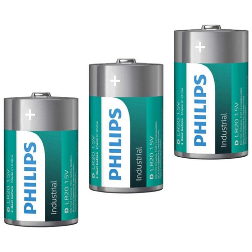 Piles industrielles philips - piles,