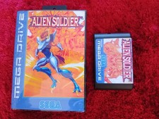 Sega MegaDrive jeu Version repro ALIEN SOLDIER