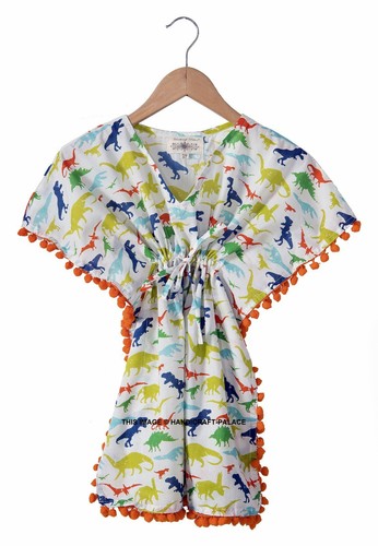 Enfants filles robe dinosaure - enfants,