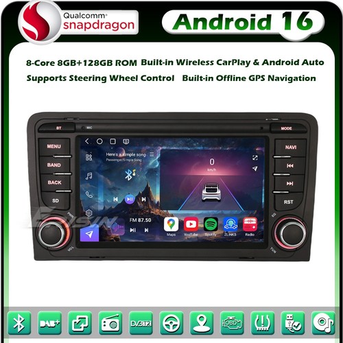 Qualcomm 128go core android - 8-core,