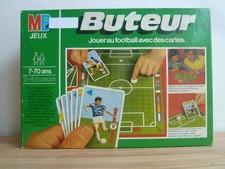 Jeux de cartes de football Vintage 1986 MB Buteur foot sport société années 80