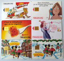 FRANCE 6 TELECARTES 5 UNITES