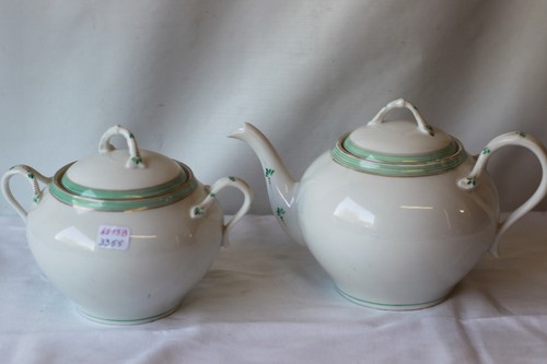 Limoges théière sucrier - et,