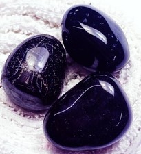 Naturel Agate Noire Chute