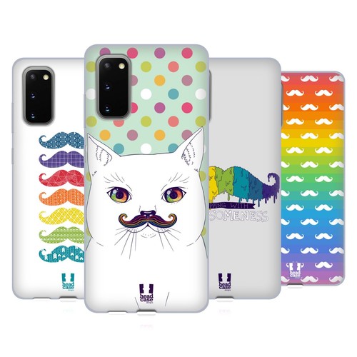 Head case moustache - head,