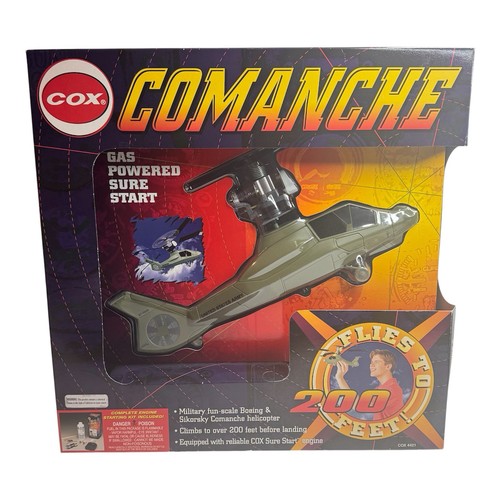 Cox 4421 comanche gas powered - cox,