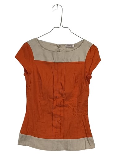 Orsay chemisier femme orange - chemisier,
