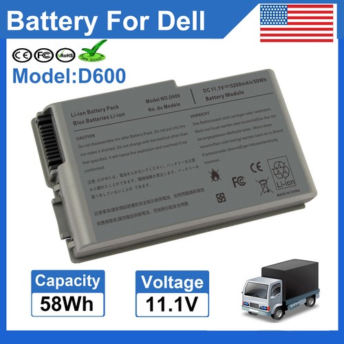 D600 laptop battery for - d600,