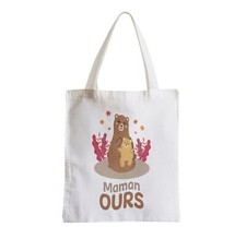 Sac en Tissu Maman Ours
