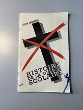 HERGÉ et Léon DEGRELLE -