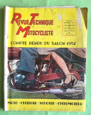 étude JONGHI 250 cc + SALON 1952 /  revue technique moto  N° 56 du  11.1952