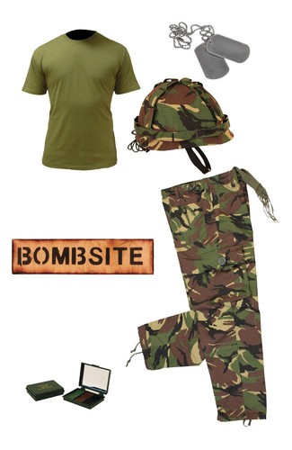 Enfants paquet camouflage - paquet, 10