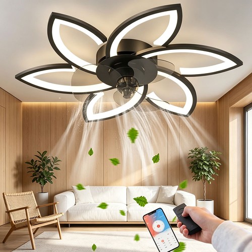 Lampe plafond avec ventilateur - avec,