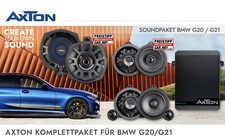 Pack audio Axton pour BMW Série 3 G20, amplificateur DSP + caisson de basses ...