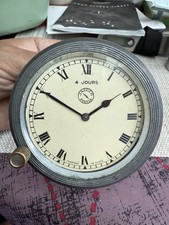 MONTRE PENDULE VOITURE JAEGER 4 JOURS VERRE ORIGINE BISEAUTÉ
