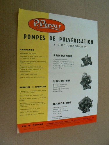 Prospectus catalogue agricole - prospectus,