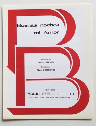 Partition sheet music dalida - partition,