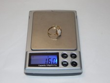 Vintage Bague Or 18k, Camée