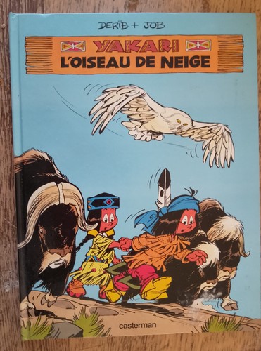 Yakari oiseau de - de, neige