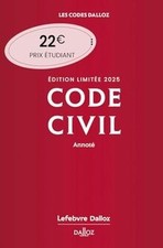 Code civil 2025, annoté  de