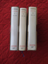 PLEIADE CASANOVA Mémoires 3/3 1958