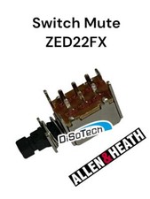 Switch Mute Mixer Zed 22FX Allen & Heath