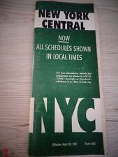 RARE HORAIRE SNCF NON CHAIX