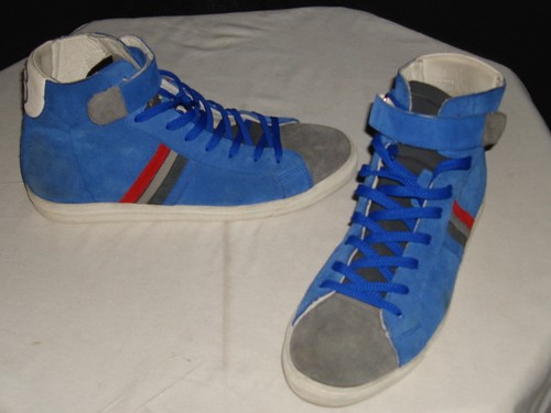 Serafini blue gray suede - serafini,
