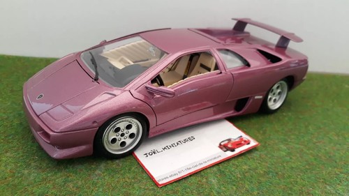 Lamborghini diablo 1990 rose - lamborghini,
