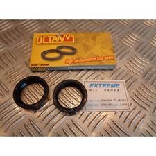 2 x joint spy fourche 37x48x12.5 moto honda cr 125 r gl 1000 gold wing athena P4