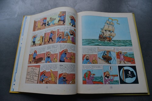 Lot albums vieux tintin - lot,