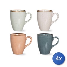 4x Set 4 Tasses pour Le Café