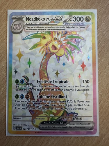 Carte pokemon noadkoko alola - pokemon, d'alola