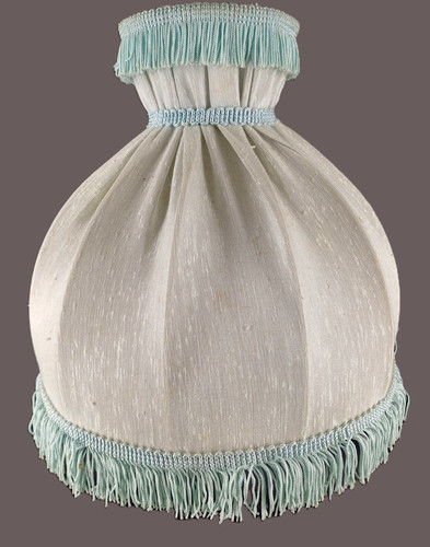 Abat jour tissu - tissu, vintage