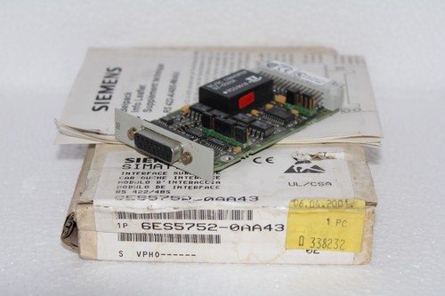 Siemens 6es5752 0aa43 simatic - siemens, 6es5752-0aa43