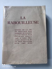 La Rabouilleuse Balzac illustrations Charles Genty 1923 numéroté  vélin teinté