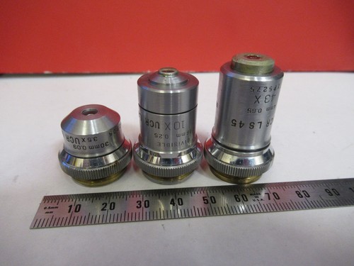 Objectifs microscope bausch - objectifs, de