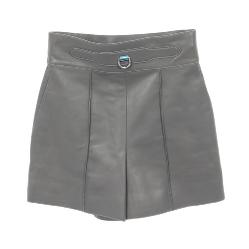 Pantalon court hermes cuir - pantalon,
