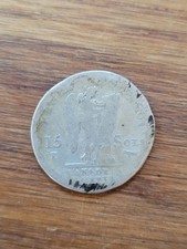 France Louis XVI Pièce De 15 Sols Argent 1792 Pau Vache Révolution P2491