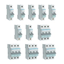 Disjoncteur Hager Série MBN 1 Et 3 Pôles 6 - 32A - Sélectionnable