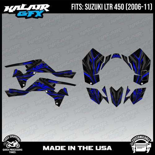 Graphics kit for suzuki atv - kit,