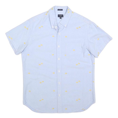 Crew chemise bleue - bleue, homme